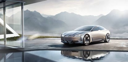 BMW i4 eléctrico.