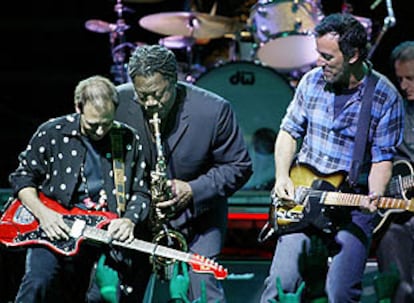 Bruce Springsteen, en Washington, durante uno de los primeros conciertos de su gira mundial.
