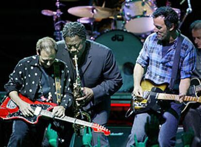 Bruce Springsteen, en Washington, durante uno de los primeros conciertos de su gira mundial.