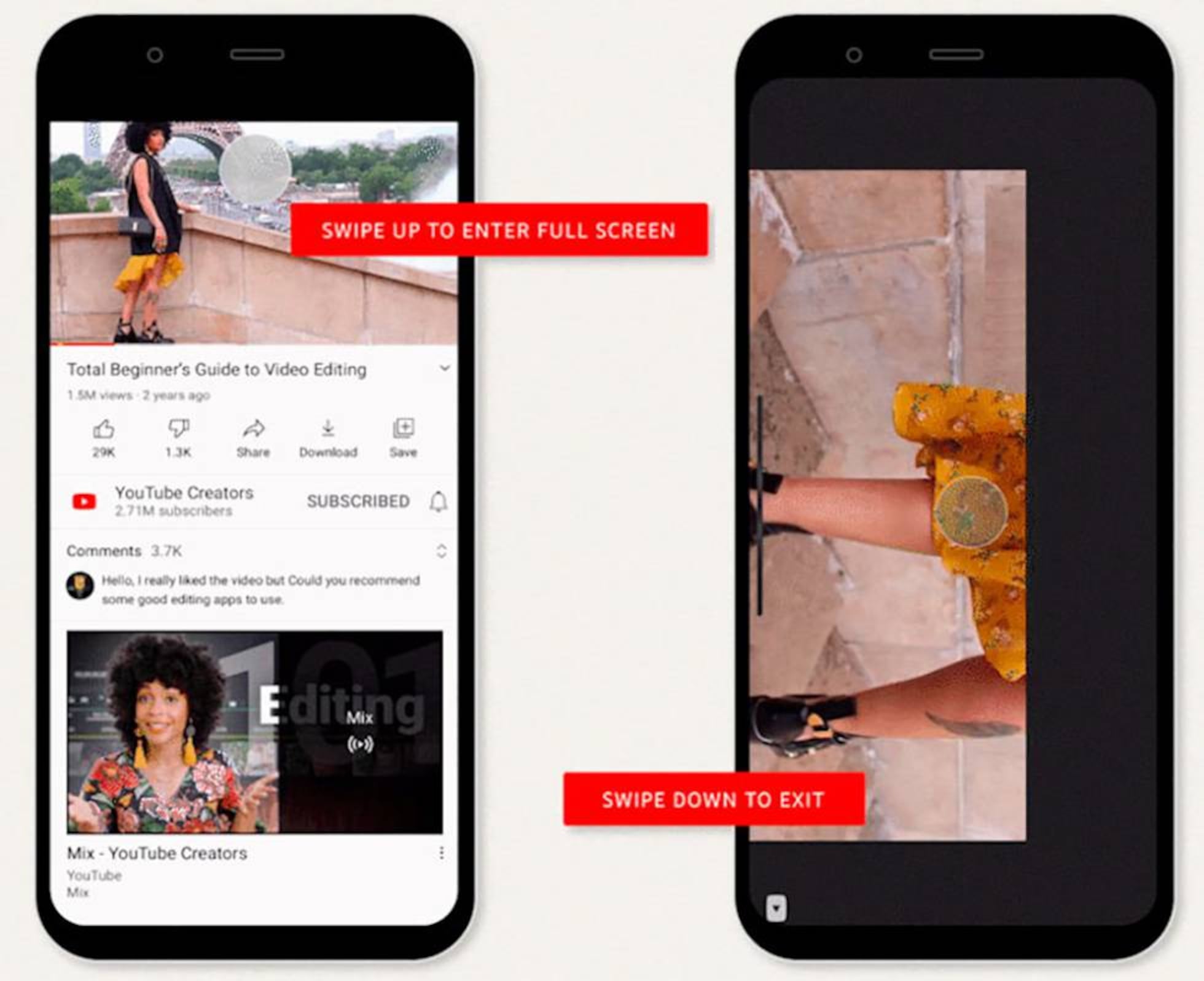 YouTube se actualiza en iOS y Android con nuevos gestos, ¡apréndetelos ...