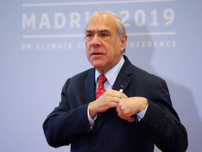 Ángel Gurría, secretario General de la OCDE.