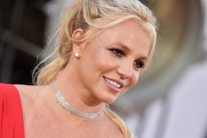 Britney Spears en la presentación de la película 'Érase una vez... en Hollywood', en 2019.