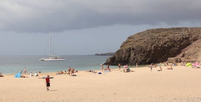 Playa de Yaiza, en Lanzarote.