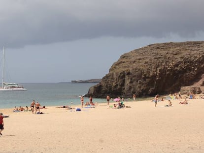 Playa de Yaiza, en Lanzarote. 