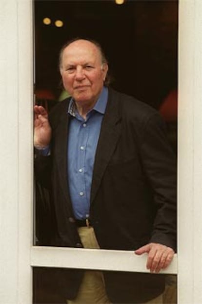 Imre Kertész, durante una visita este verano a San Sebastián.