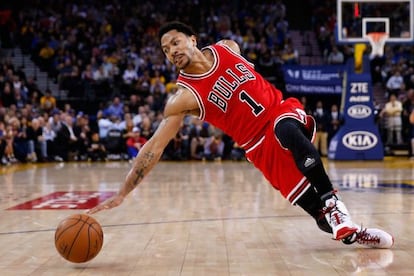 Rose, en el partido ante Golden State