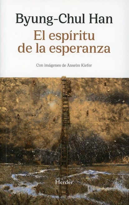 Portada de ‘El espíritu de la esperanza’, de Byung-Chul Han.