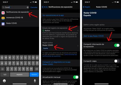 Nuevas opciones de rastreo dentro de iOS 13.7.