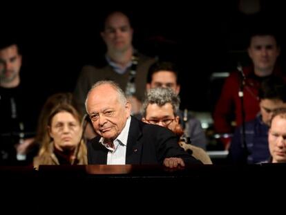 Maazel, en su &uacute;ltima direcci&oacute;n al frente de la Orquesta del Palau de Les Arts de Valencia.