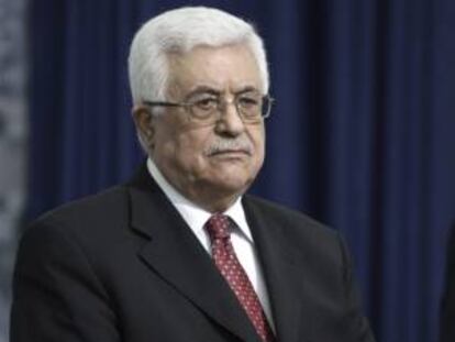 El presidente de la Autoridad nacional Palestina (ANP), Mahmud Abás. EFE/Archivo