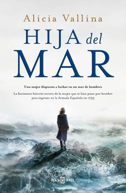 Portada de 'La hija del mar', de Alicia Vallina