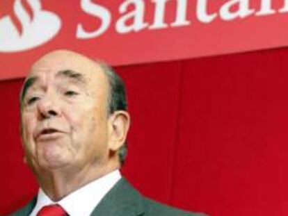 Emilio Botín, presidente del Banco Santander.