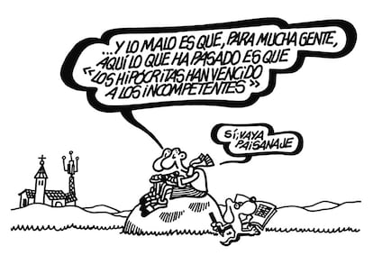 'Forges inédito' (Espasa) es un libro que reúne 300 viñetas inéditas de Antonio Fraguas, 'Forges'.