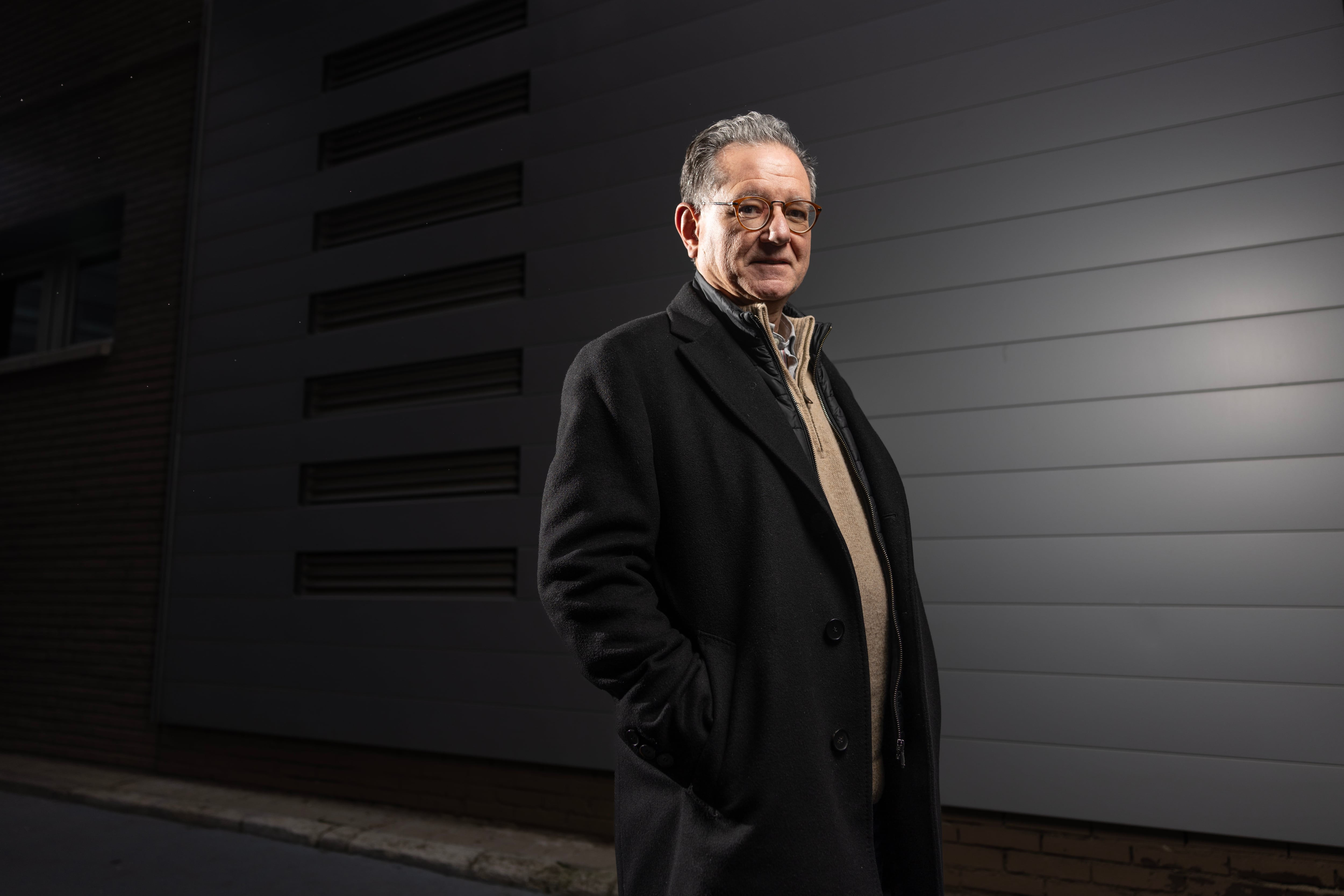 El fiscal Carlos Castresana en la sede de EL PAÍS.