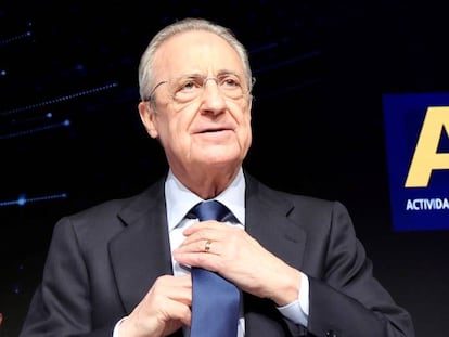 El presidente de ACS, Florentino Pérez.