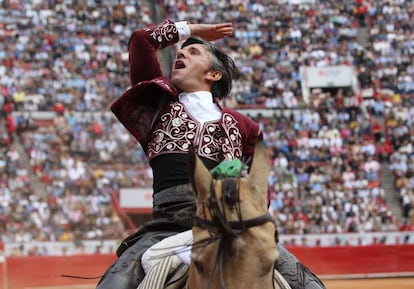 El rejoneador Diego Ventura, el 4 de febrero de 2019, en la plaza México.