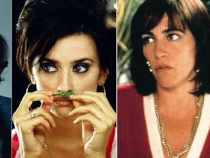 Assumpta Serna, Penélope Cruz y Carmen Maura.