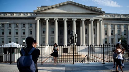 Departamento del Tesoro en Washington