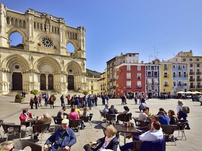 La catedral de la ciudad, en la plaza Mayor.