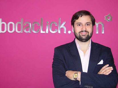 Luis Pérez del Val, fundador y consejero delegado de Bodaclik.com.