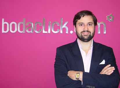 Luis Pérez del Val, fundador y consejero delegado de Bodaclik.com.