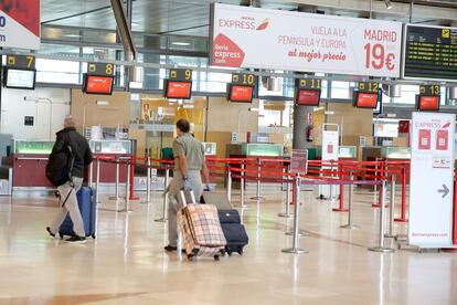 The airport of Tenerife Norte-Ciudad de La laguna in the Canary Islands.