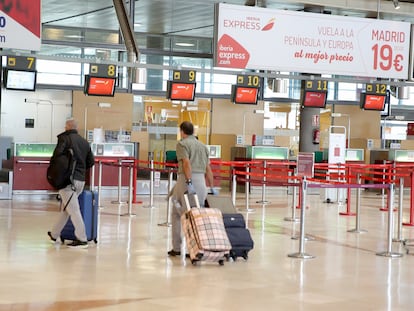 The airport of Tenerife Norte-Ciudad de La laguna in the Canary Islands.