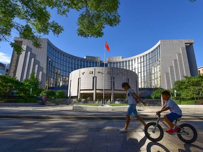 Edificio del Banco Popular de China en Pekín / Getty Images