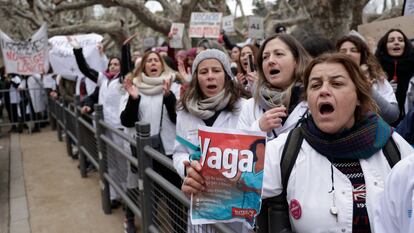 Huelga medicos Cataluña