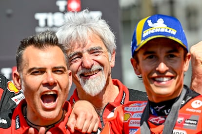 Dall'Igna Luigi (c) en Le Mans el pasado 9 de mayo.