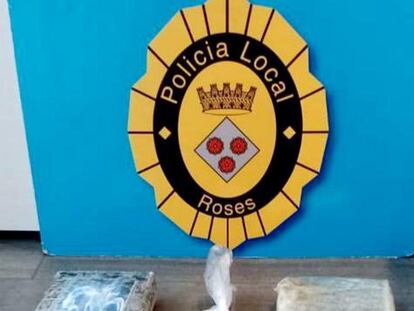 La policía interviene 2,3 kilos de cocaína en Roses.