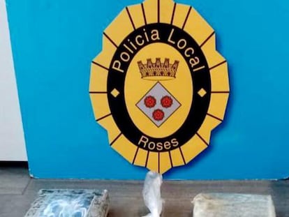 La policía interviene 2,3 kilos de cocaína en Roses.