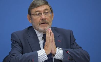 El portavoz socialista en el ayuntamiento de Madrid, Jaime Lissavetzky.