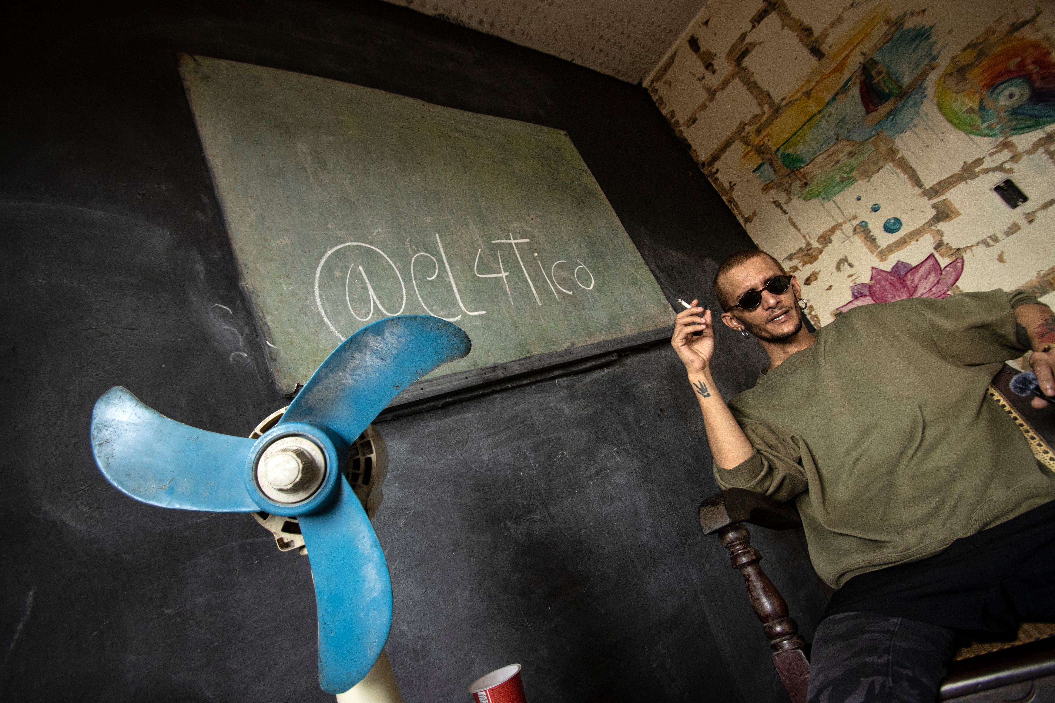 Kamil Zayas Pérez del proyecto El4tico, en octubre de 2025.