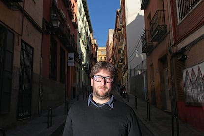 Miguel Urbán encabeza la lista de Podemos Ganar Madrid, en una imagen de enero de 2015.