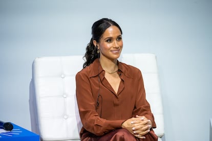 Meghan Markle durante su visita a Colombia, el 15 de agosto de 2024.