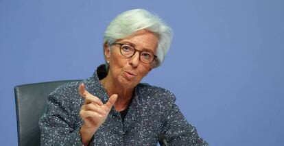 Christine Lagarde, presidenta del BCE