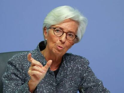 Christine Lagarde, presidenta del BCE