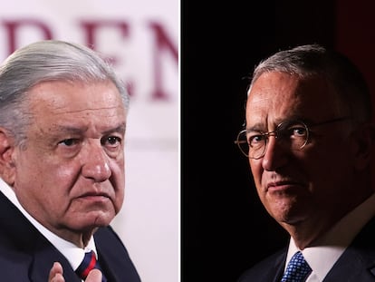 Andrés Manuel López Obrador y Ricardo Salinas Pliego.