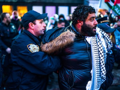 Estudiantes Palestina detenidos