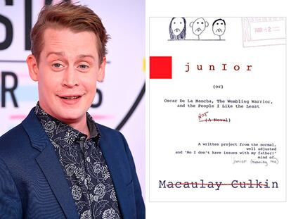 Macaulay Culkin
El que fuera niño prodigio de Hollywood y millonario precoz gracias a la saga de Solo en casa parecía querer revisitar su pasado en Junior, un libro que también podría servir para psicoanalizar a este actor que pasó de la gloria al infierno en un tiempo récord. Aunque Macaulay insistió en que no era autobiográfica, es inevitable pensar que solo hay una delgada línea que separa lo que vivió en carne propia y lo que imaginó para esta ficción. Son unas 200 páginas con una estructura un tanto difusa en forma de diario, en la que se alternan poemas, reflexiones pretendidamente filosóficas, dibujos, listas de cosas por hacer y un argumento que nos retrotrae a los capítulos menos edificantes de su adolescencia y la problemática relación que mantuvo con sus padres. En 2006, momento de su publicación, ni el público ni la crítica le prestaron demasiada atención.