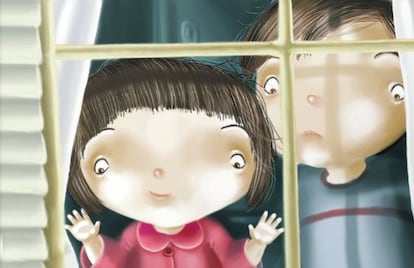 Ilustración de Teresa Ramos del cuento 'El niño de plata'.