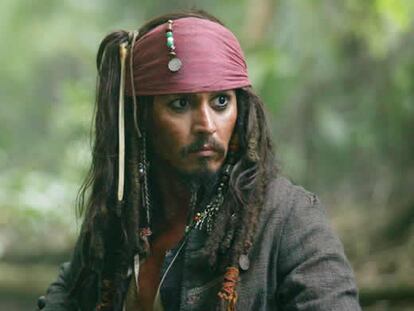Jack Sparrow, el último pirata de éxito en Hollywood