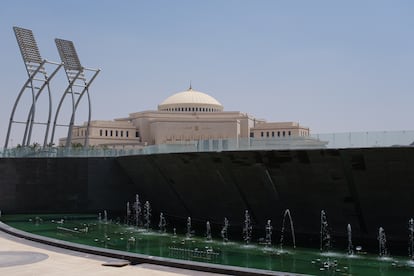 El nuevo edificio del Parlamento egipcio. La nueva capital concentrará los centros de poder del Estado, agrupados en distritos temáticos: Gobierno, cultura, negocios, deporte...

