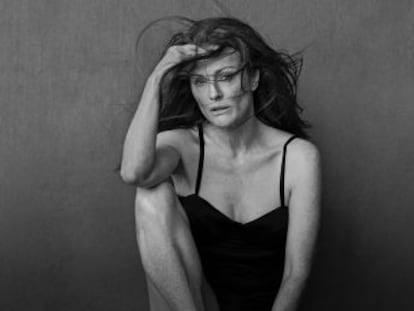 El fotógrafo Peter Lindbergh firma el almanaque de 2017, protagonizado por estrellas como Nicole Kidman, Julianne Moore y Penélope Cruz