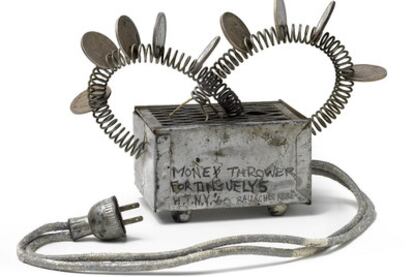 <i>Money thrower,</i> 1960, de Robert Rauschenberg.