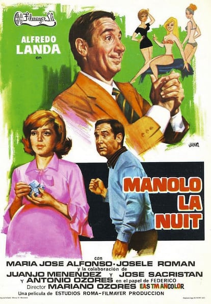 Cartel de 'Manolo La Nuit'.