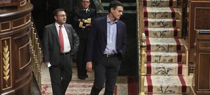 Pedro Sánchez, en el Congreso, en una imagen de archivo.