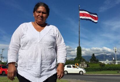 Francisca Ramírez, en San José, en una foto de archivo de 2019.