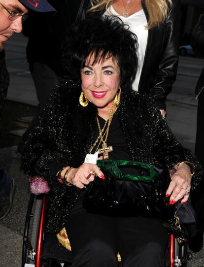 Elizabeth Taylor, en mayo de 2010.